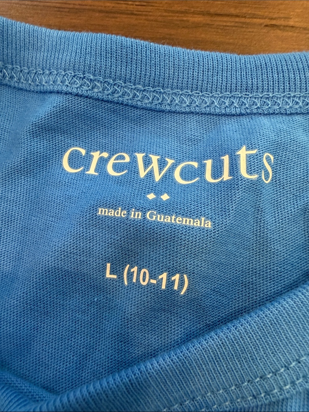 Crewcuts Bright Blue Long-Sleeve Snowman Sports Tee Size Large 10/11 - C1-354 - Picture 3 of 5